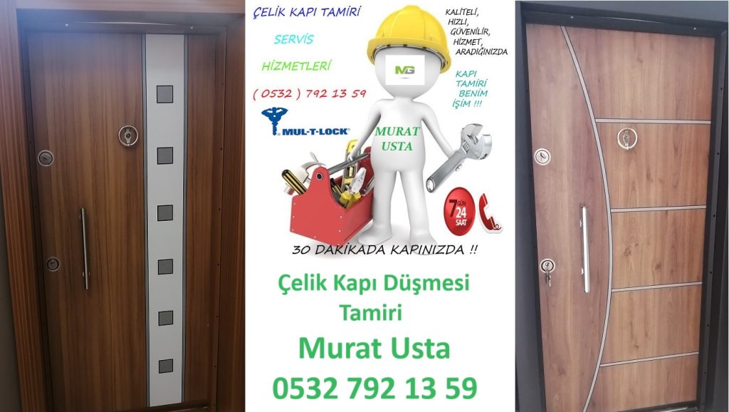 çelik kapı düşmesi tamiri