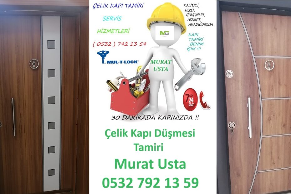 çelik kapı düşmesi tamiri